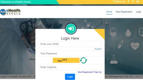 my ehealth sign in.